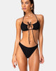 Imagen del bikini Farleigh Bottom en negro mate