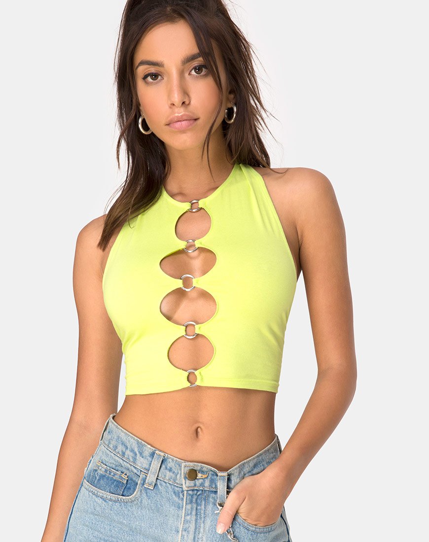 Lini Crop Top en lima