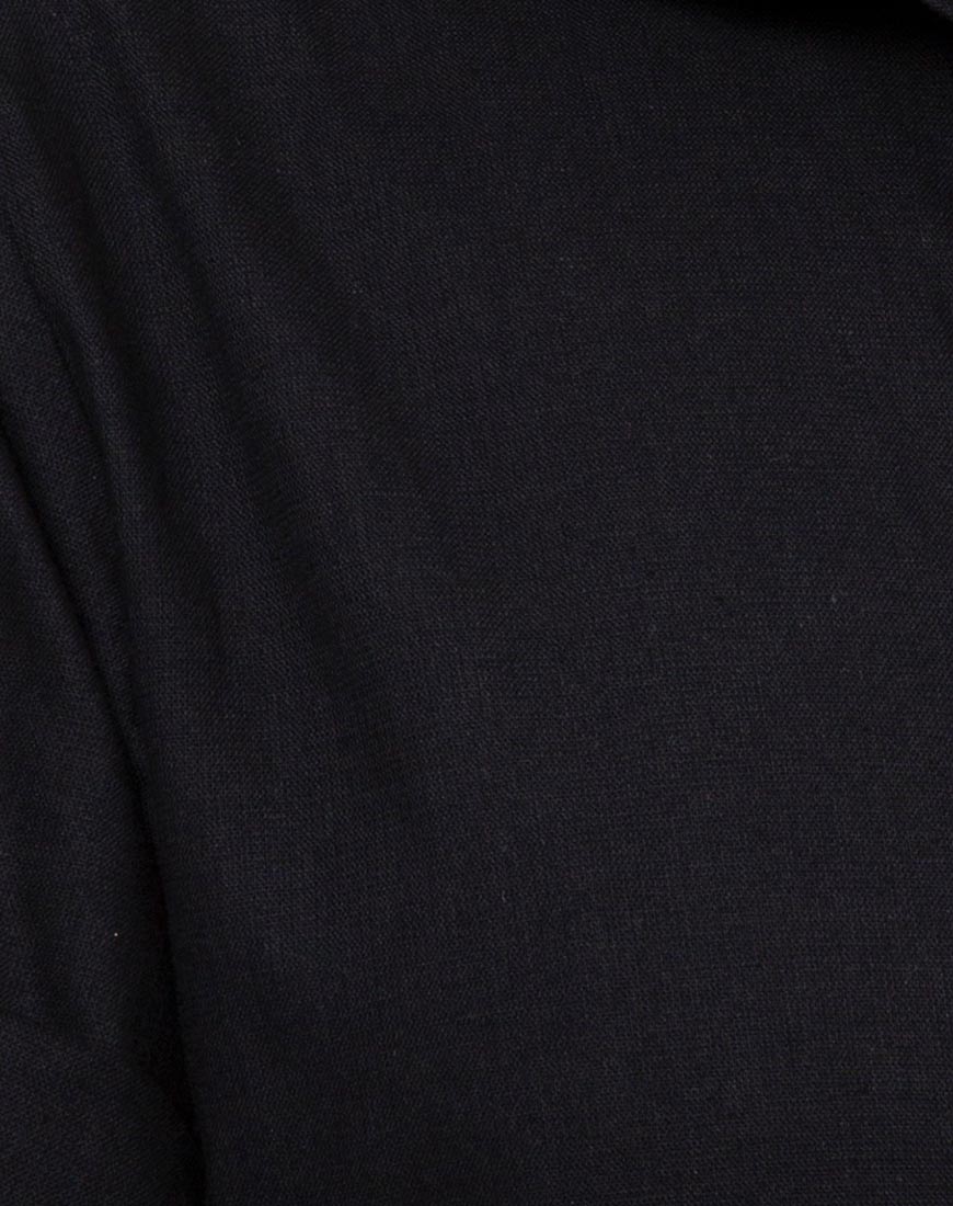 Imagen del vestido Lista Midi en negro
