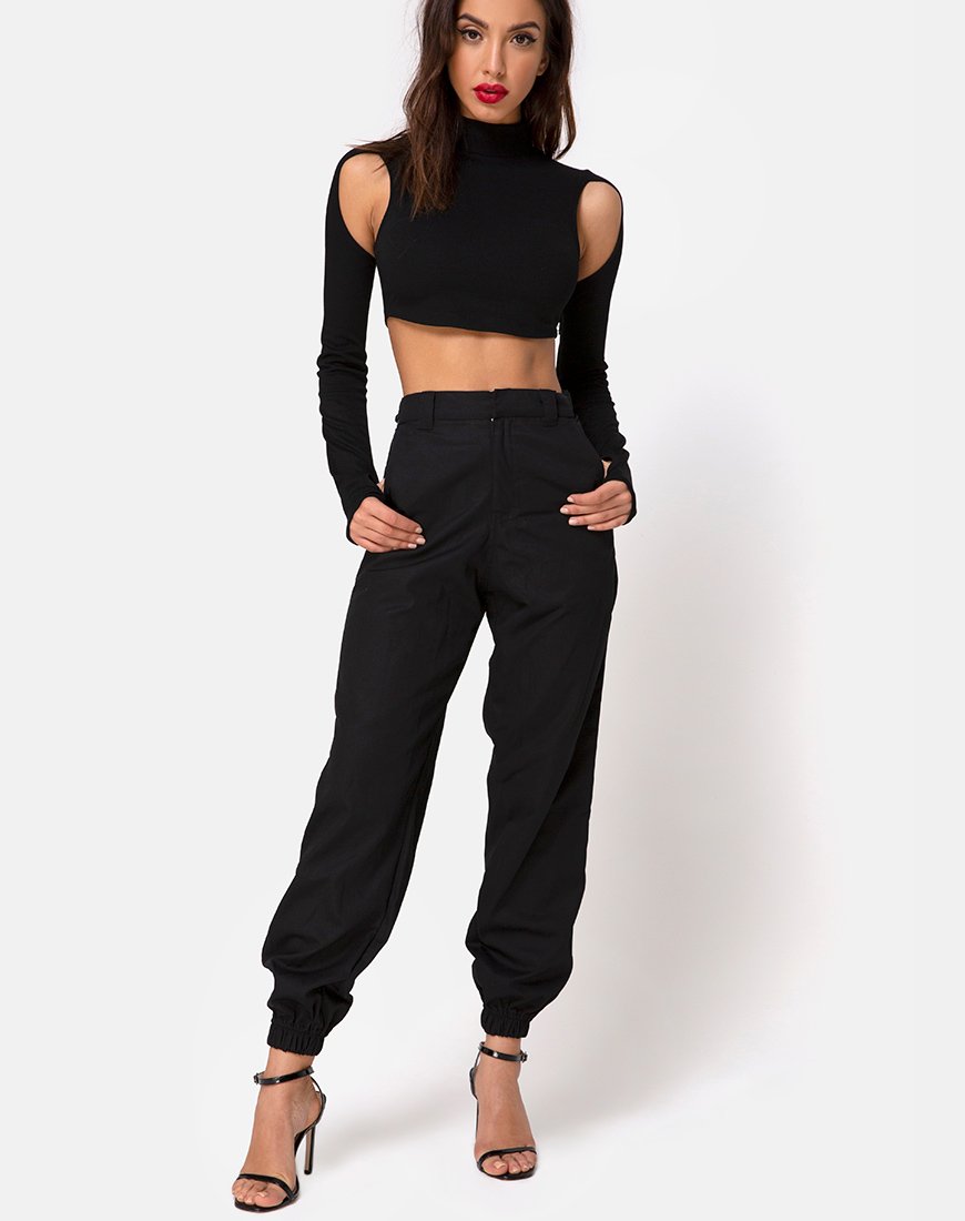 Imagen de Lomiva Crop Top en negro