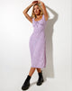 Imagen del vestido Lona Midi Dress in Ditsy Rose Lila