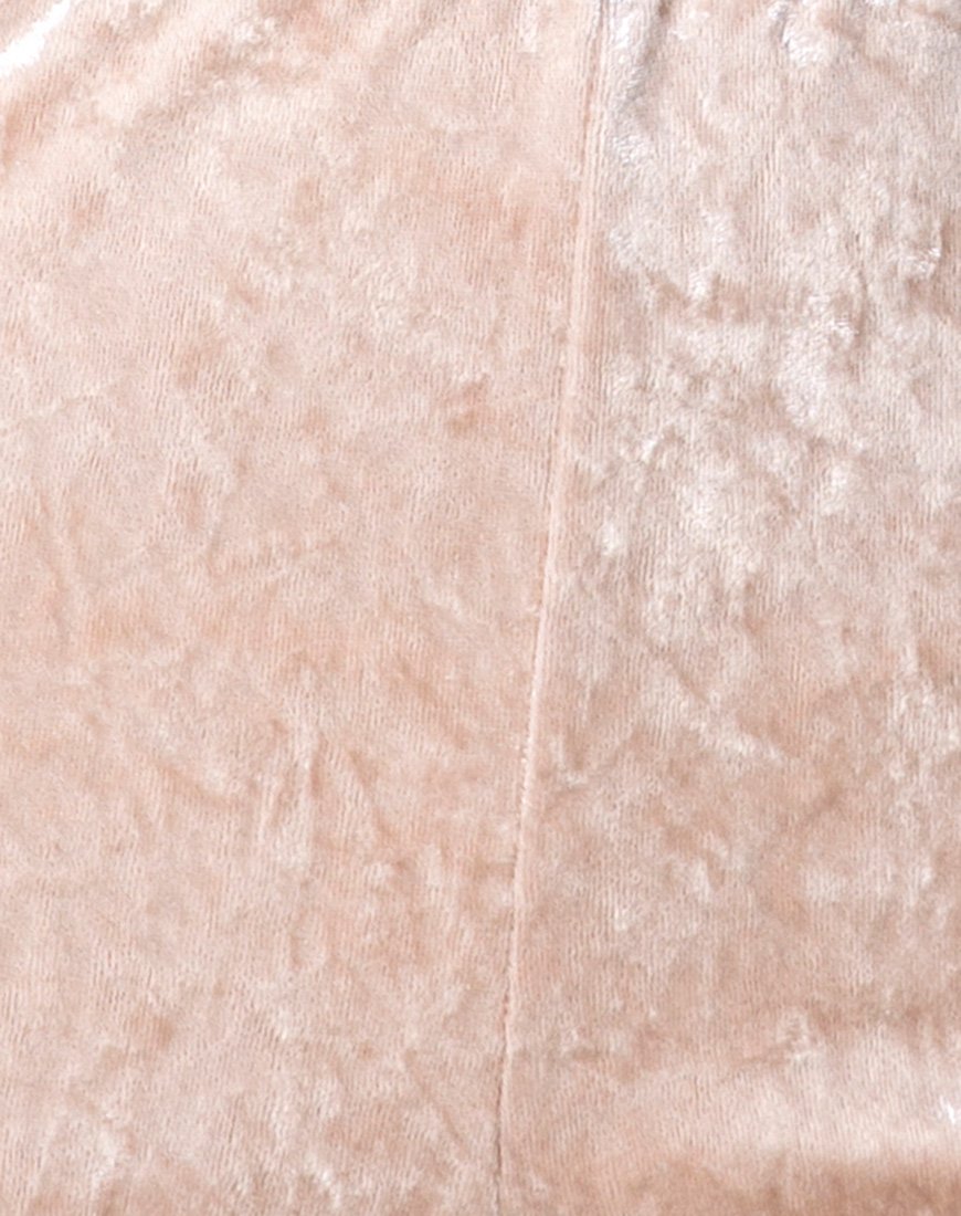 Imagen de Bike Short en Terciopelo Crema Triturado