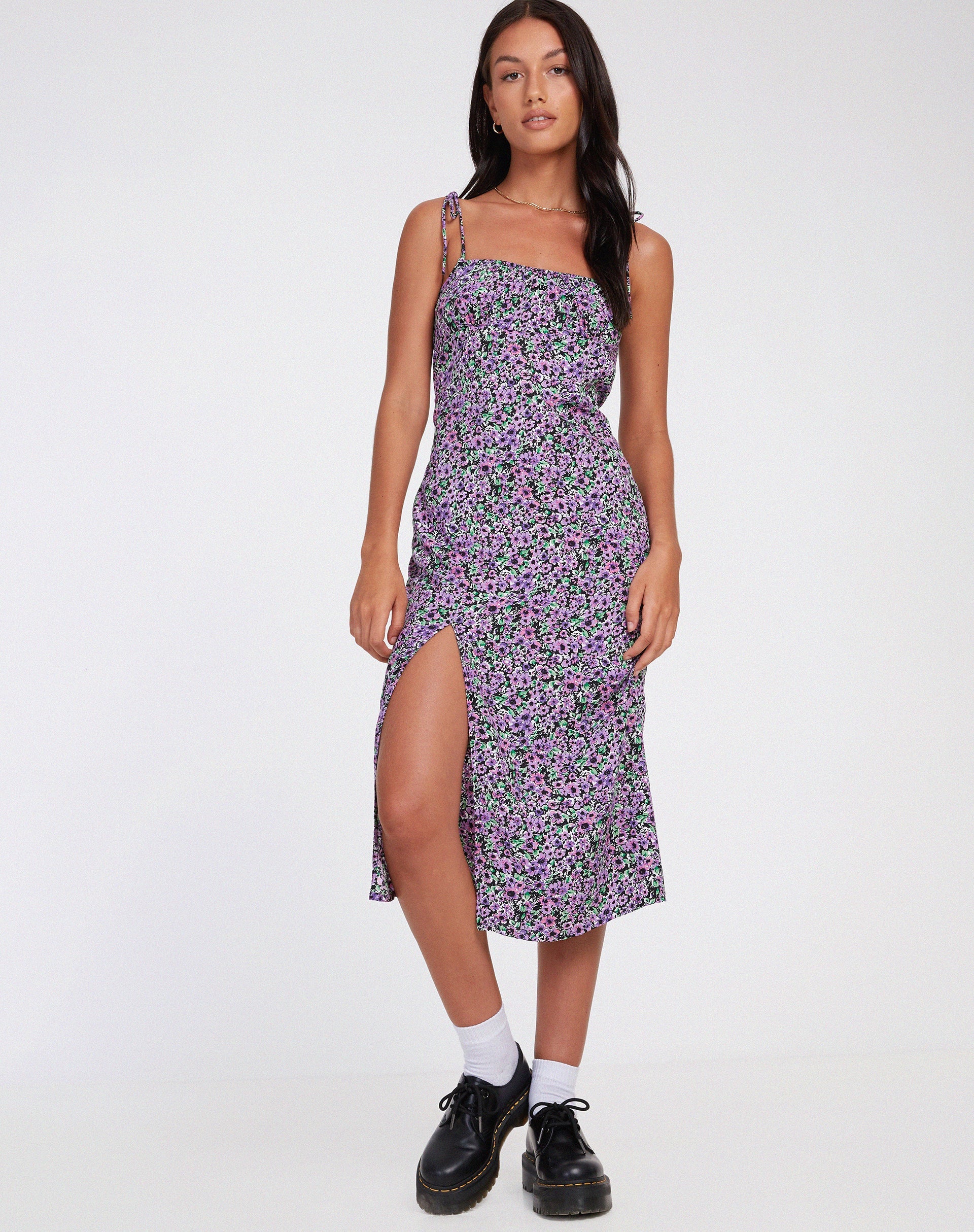 imagen de Lotie Midi Dress in Lilac Blossom