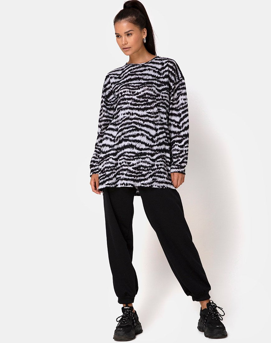 Imagen de Sudadera Lotsun en Animal Drip Gris