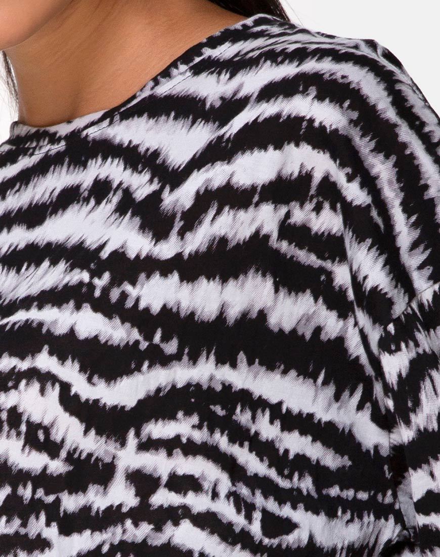Imagen de Sudadera Lotsun en Animal Drip Gris