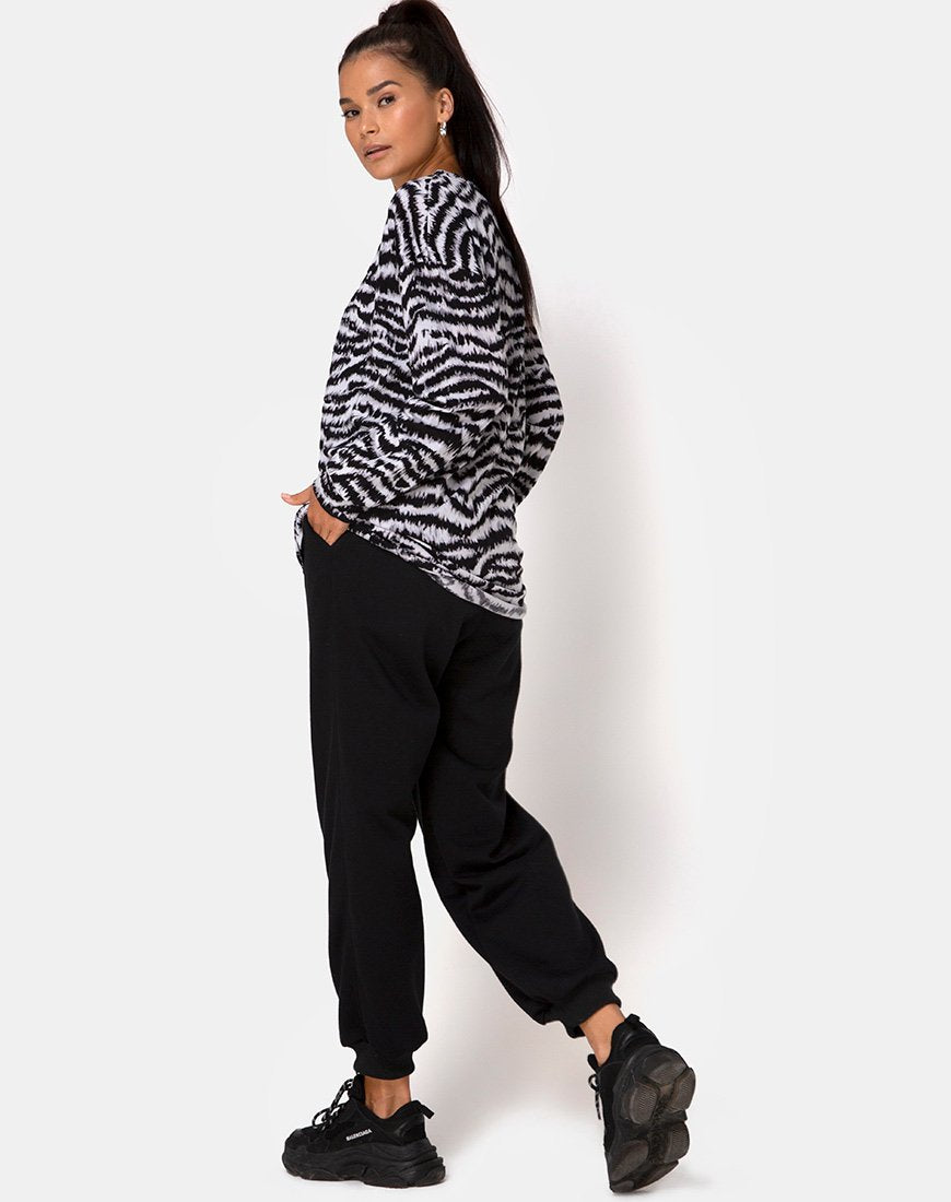 Imagen de Sudadera Lotsun en Animal Drip Gris