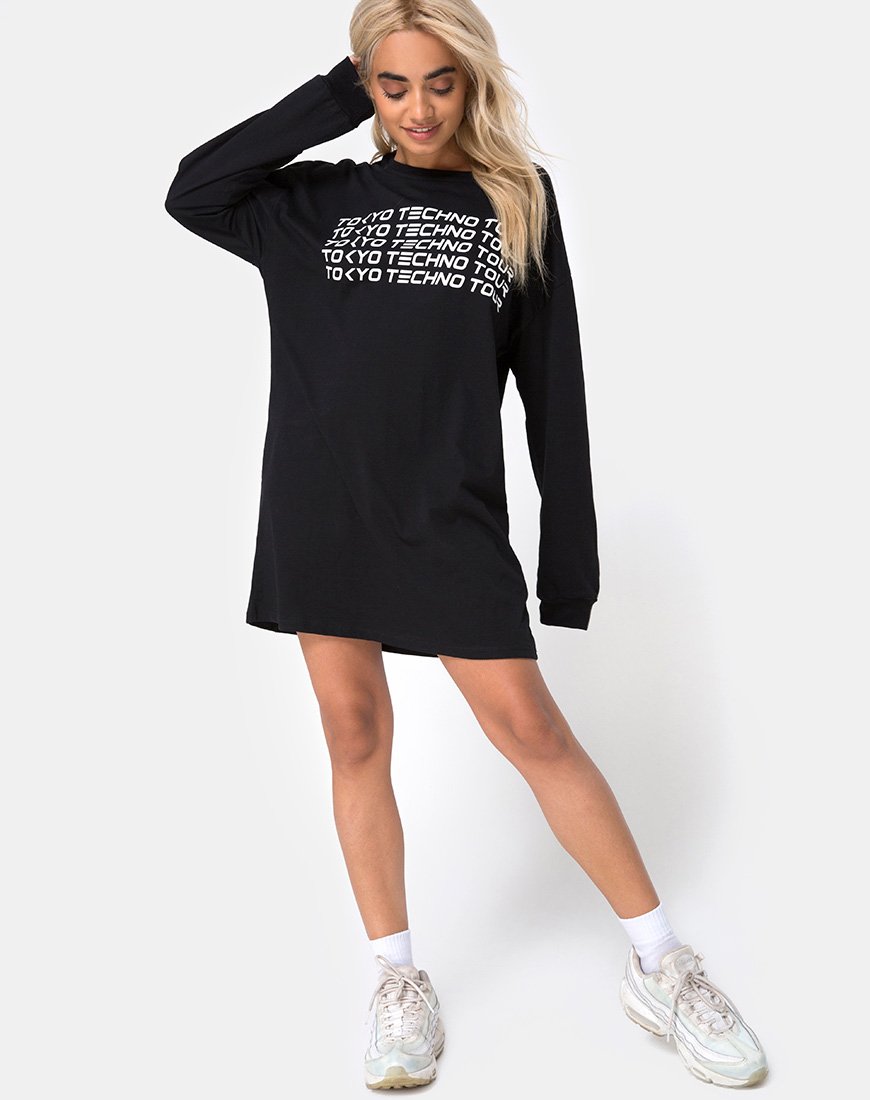 Imagen de la sudadera Loutries en Tokio Techno