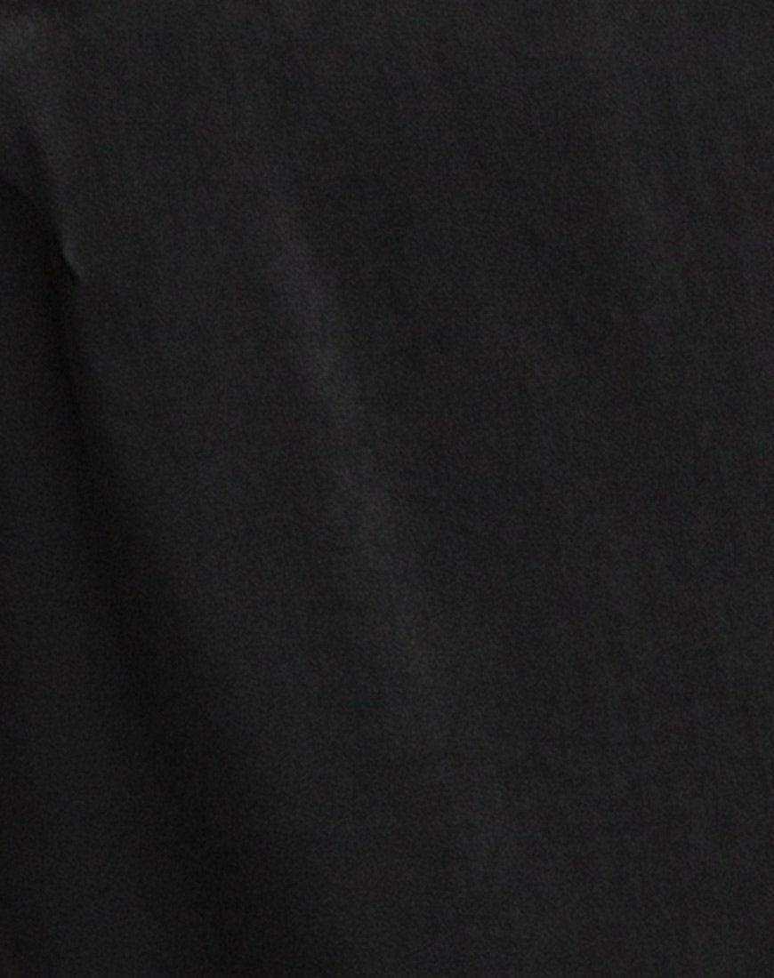 Imagen de Lucille Slip Dress in Satin Negro