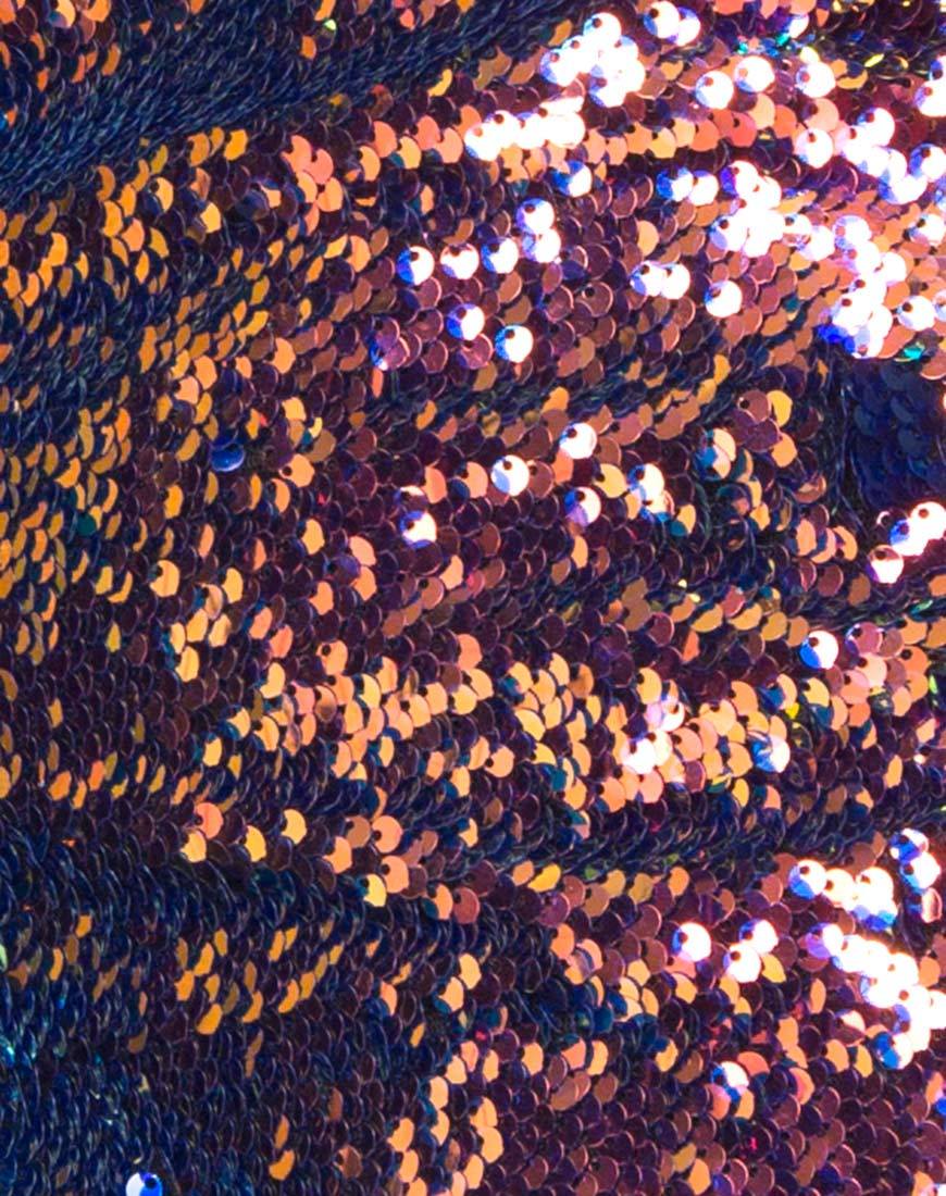 Imagen de Lucky Mini Dress in Dragon Fruit Sequin