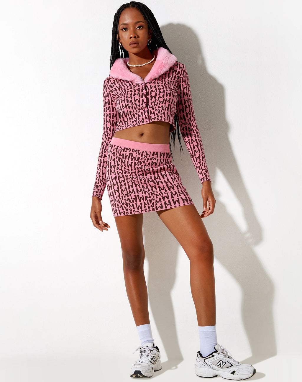 Minifalda Riani en Wavey M Rosa