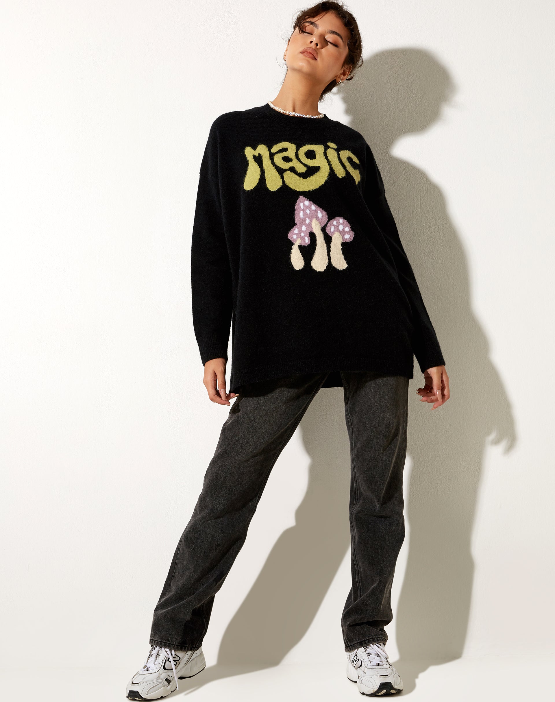 Imagen de Lulees Jumper en negro mágico
