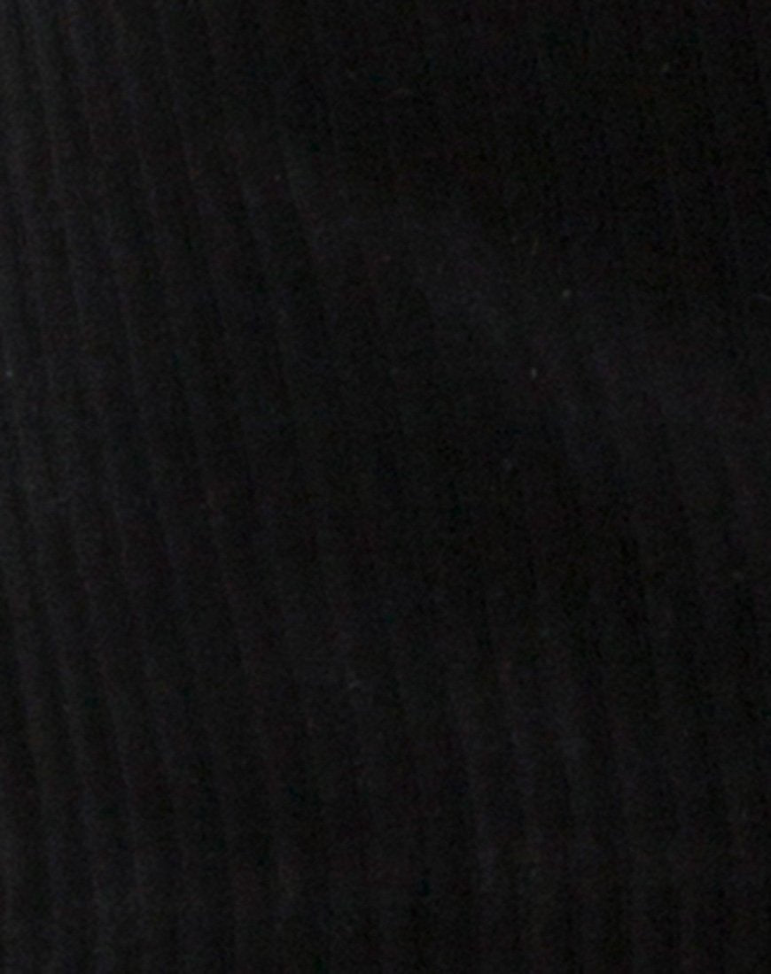 Imagen de Luste Bodycon Dress in Rib Black