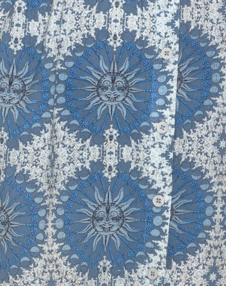 Imagen del Vestido Lira en Azul Cara de Luna