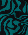 Jagged Swirl Verde y Negro