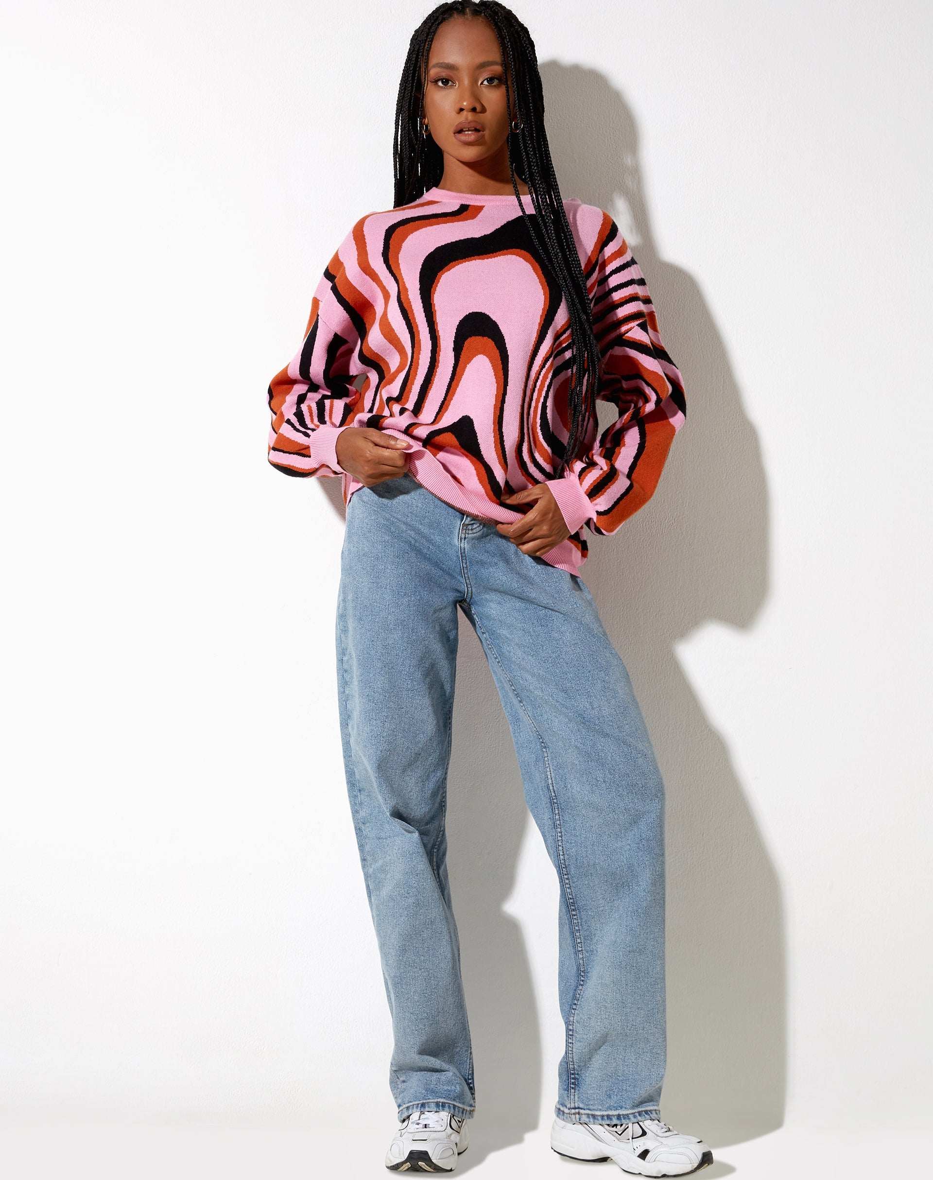 Imagen de Mably Jumper en Mega Ripple Pink
