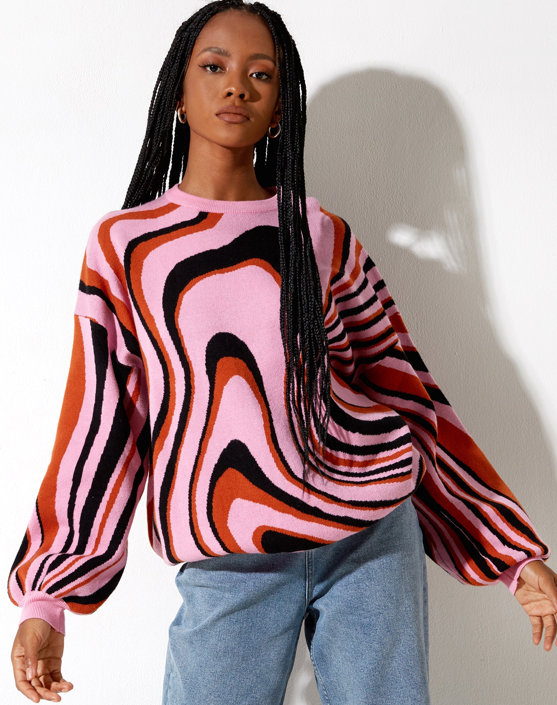 Imagen de Mably Jumper en Mega Ripple Pink