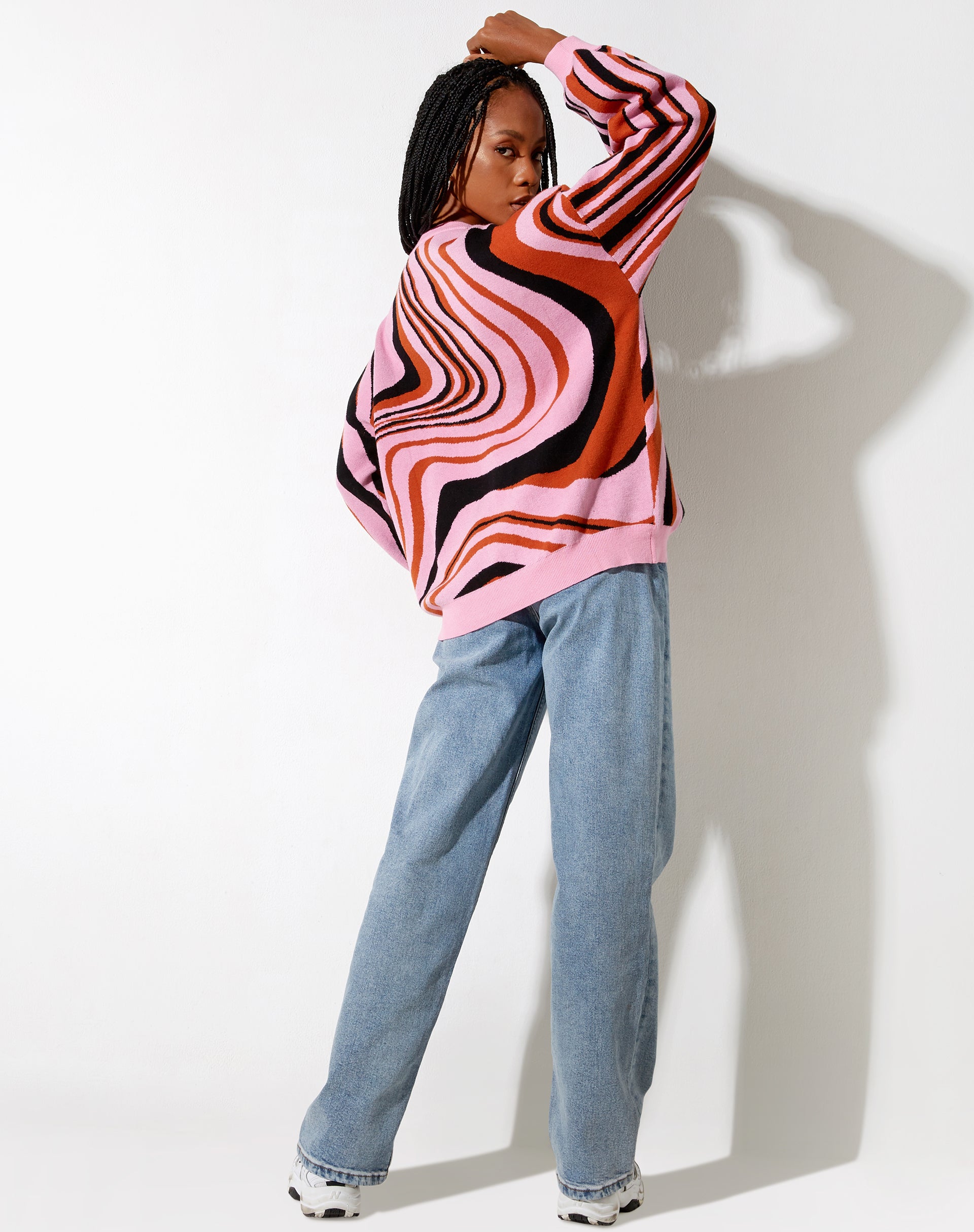 Imagen de Mably Jumper en Mega Ripple Pink