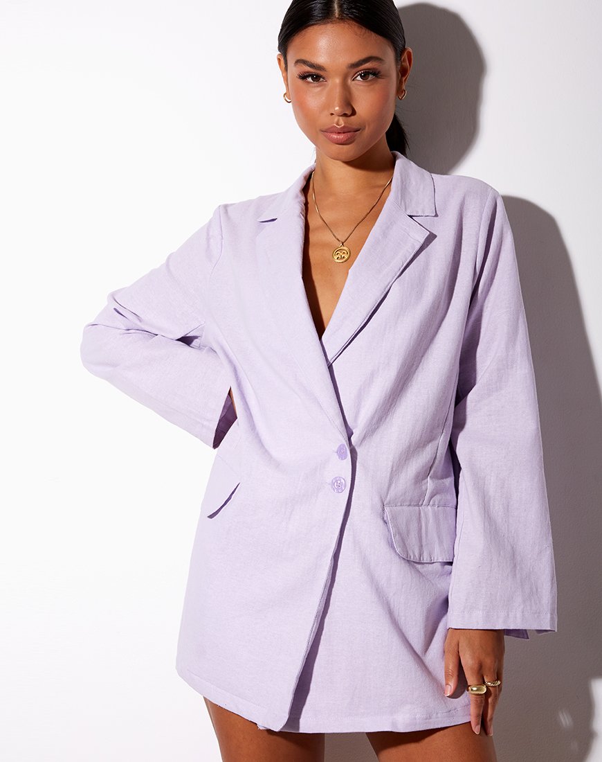 Blazer Macca en violeta