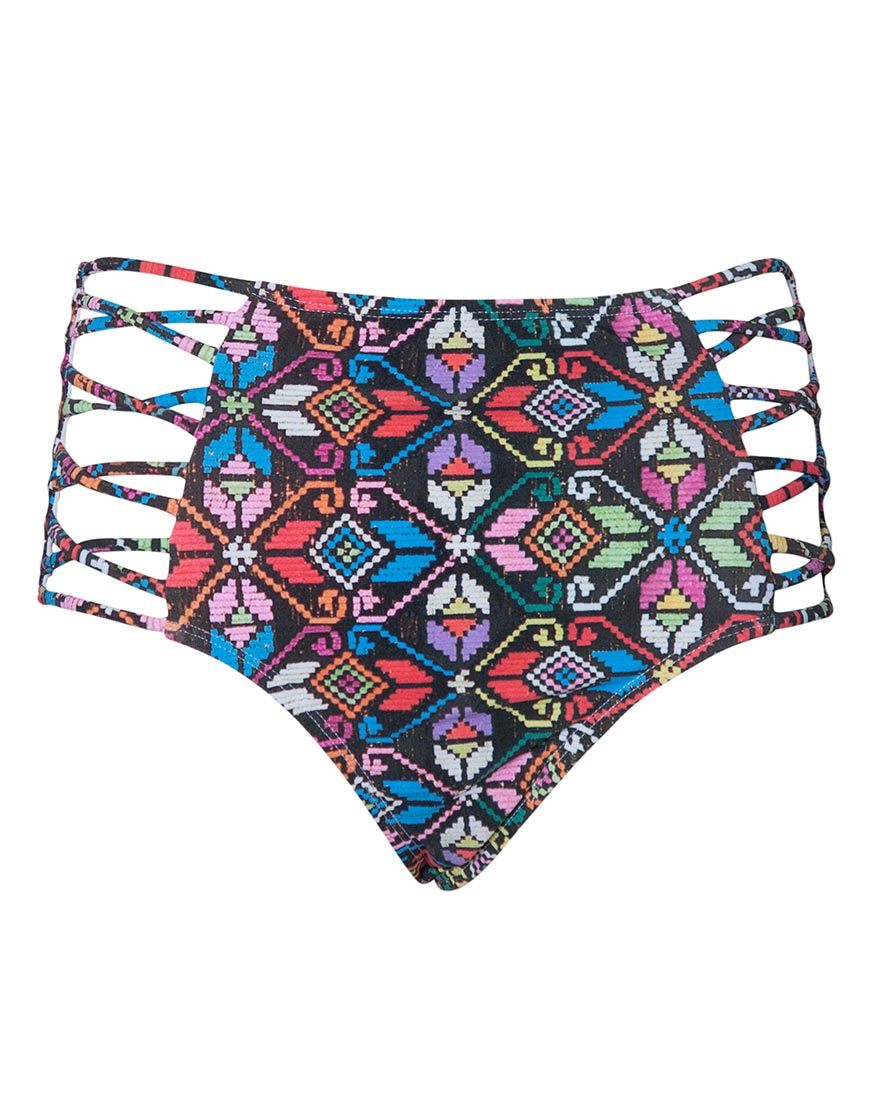 Imagen de braguita de bikini Madeira de talle alto en La Boheme