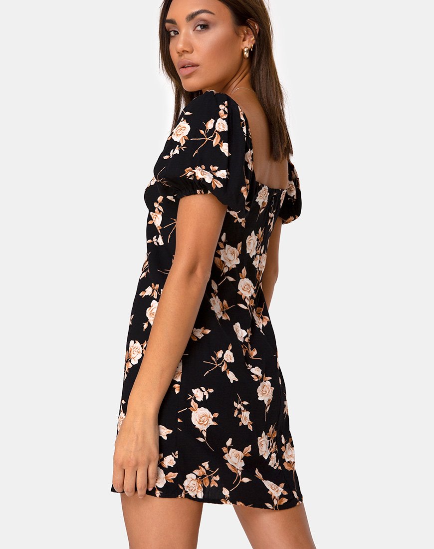 Imagen del vestido Mafie en rosa melocotón