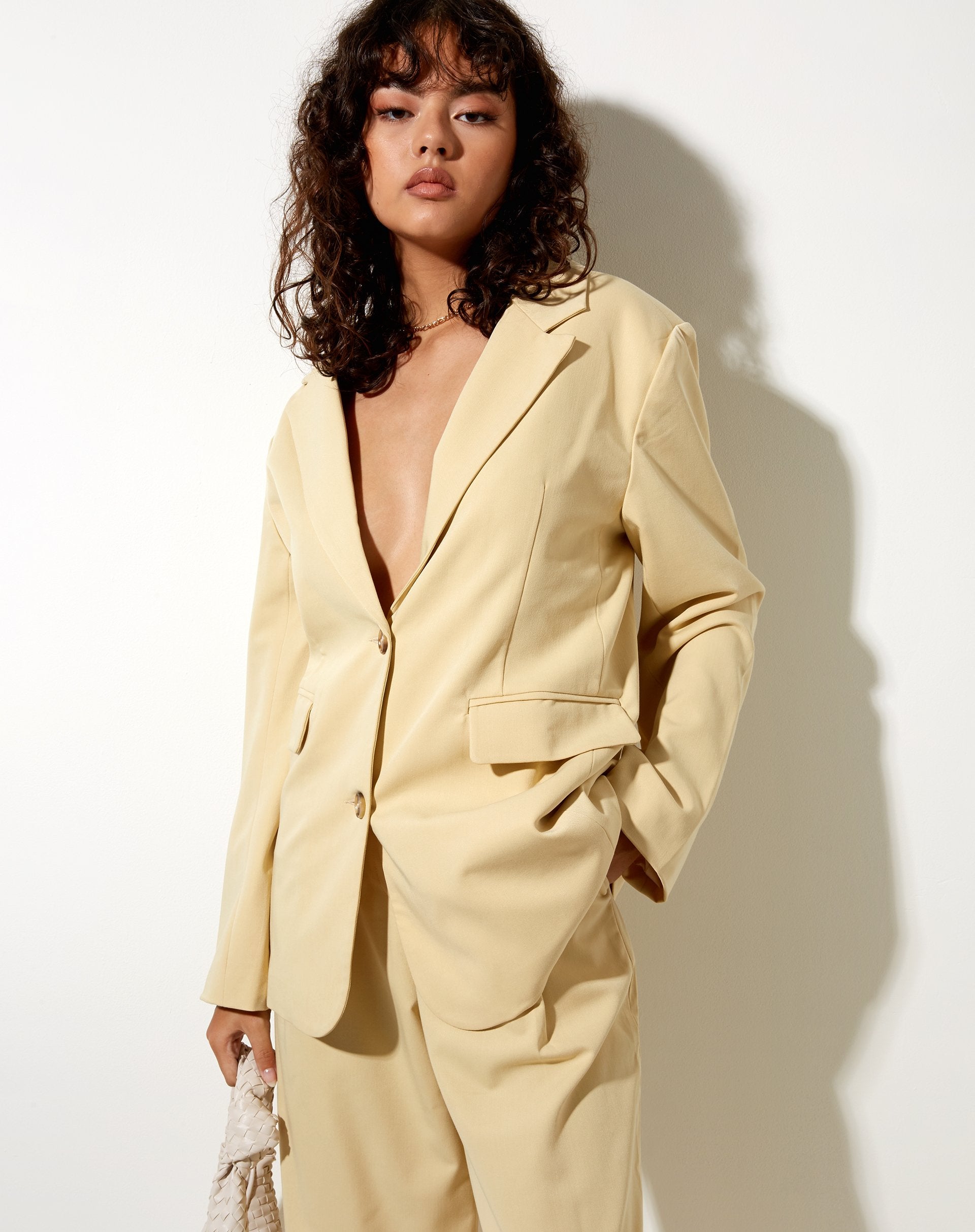 Imagen de Maiwa Blazer en Buttercream