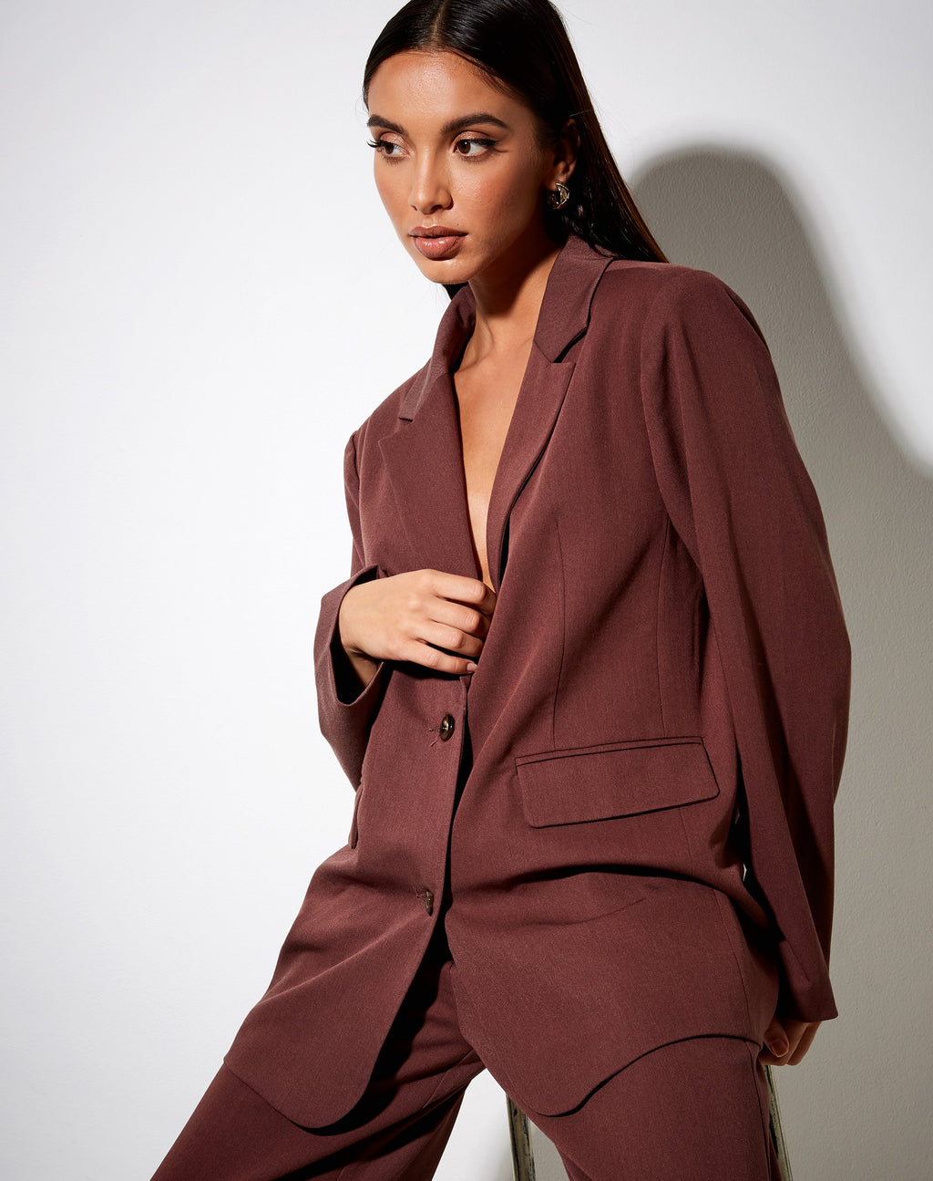Blazer Maiwa en cacao