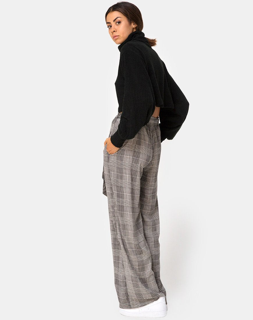 Imagen de Majustie Highwaist Trouser en Charles Check Gris