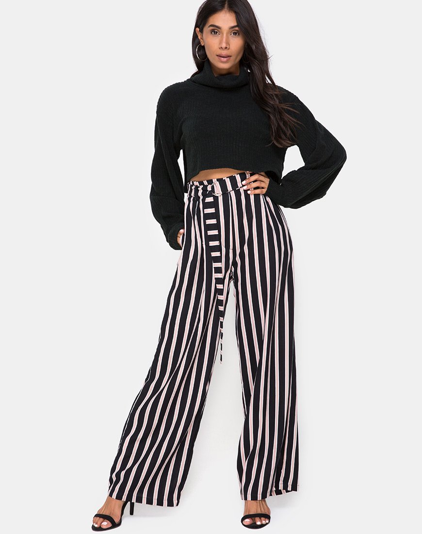 Imagen de Majustie Pantalones de raya diplomática