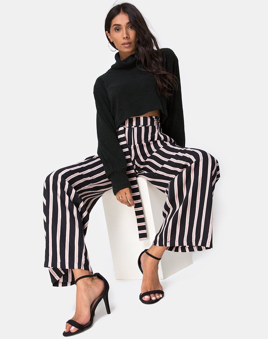 Pantalón Majustie de raya diplomática