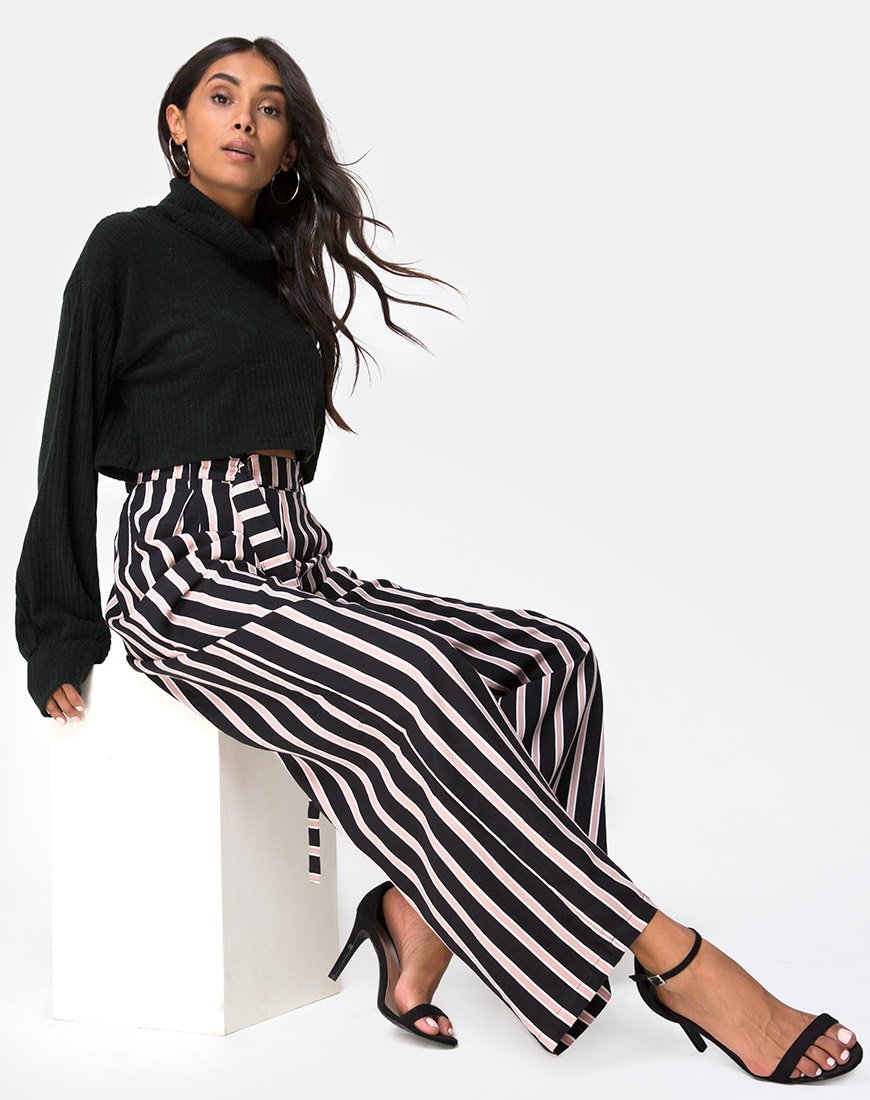Pantalón Majustie de raya diplomática
