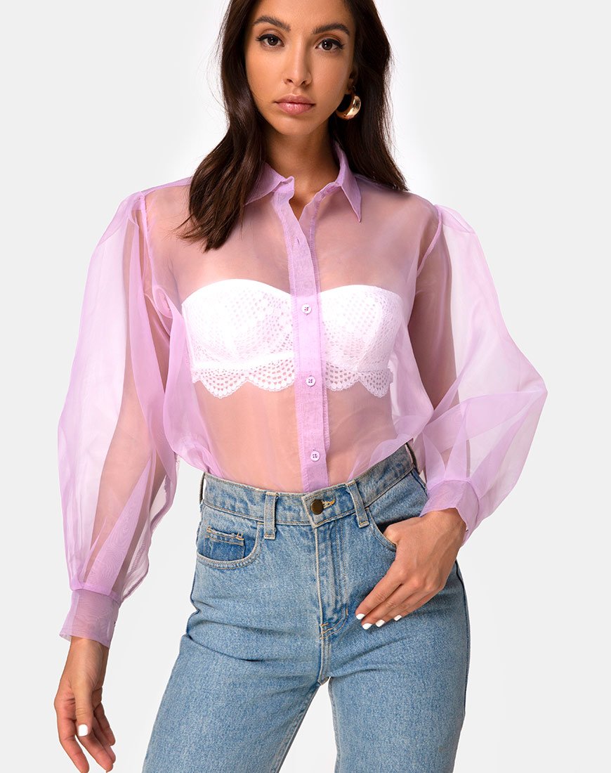Top Makiza en lila
