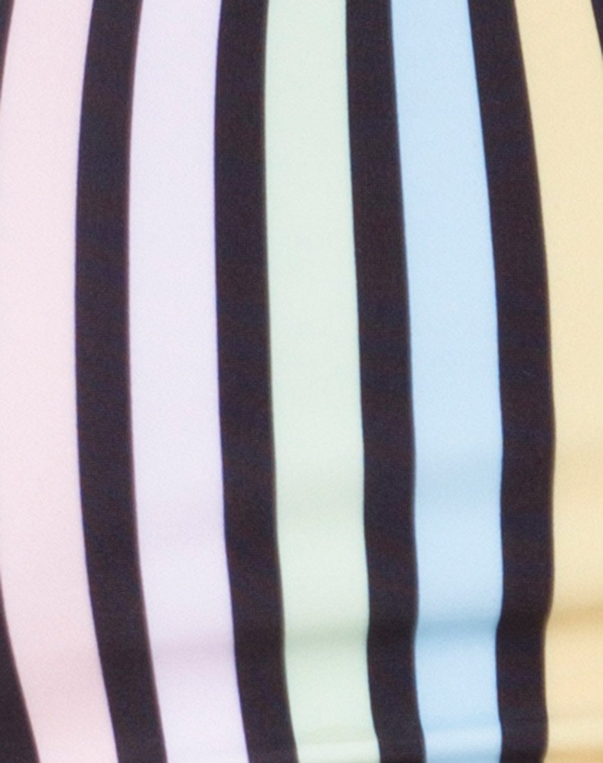 Imagen de la braguita de bikini Malee New Stripe