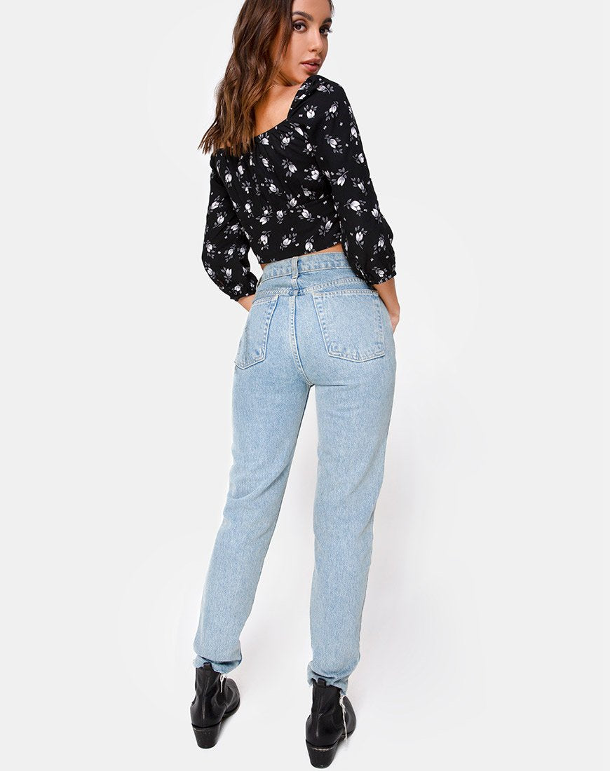 Imagen de Malon Crop Top en tulipán oscuro