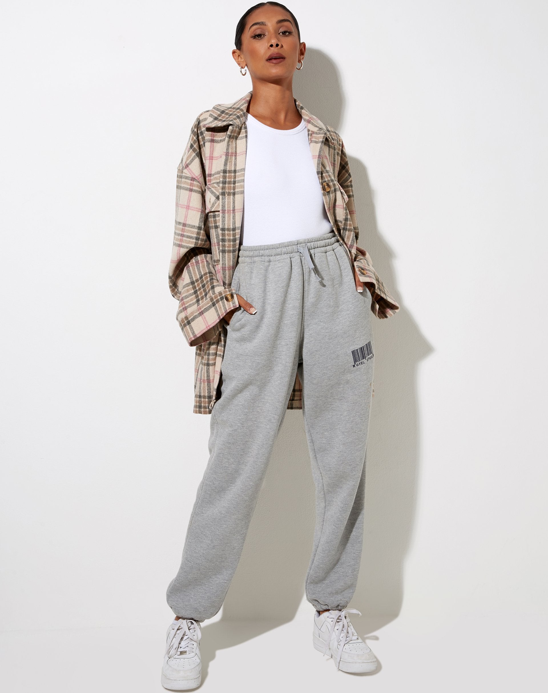 Imagen de la camisa Marcel en Big Check Pink White Tan