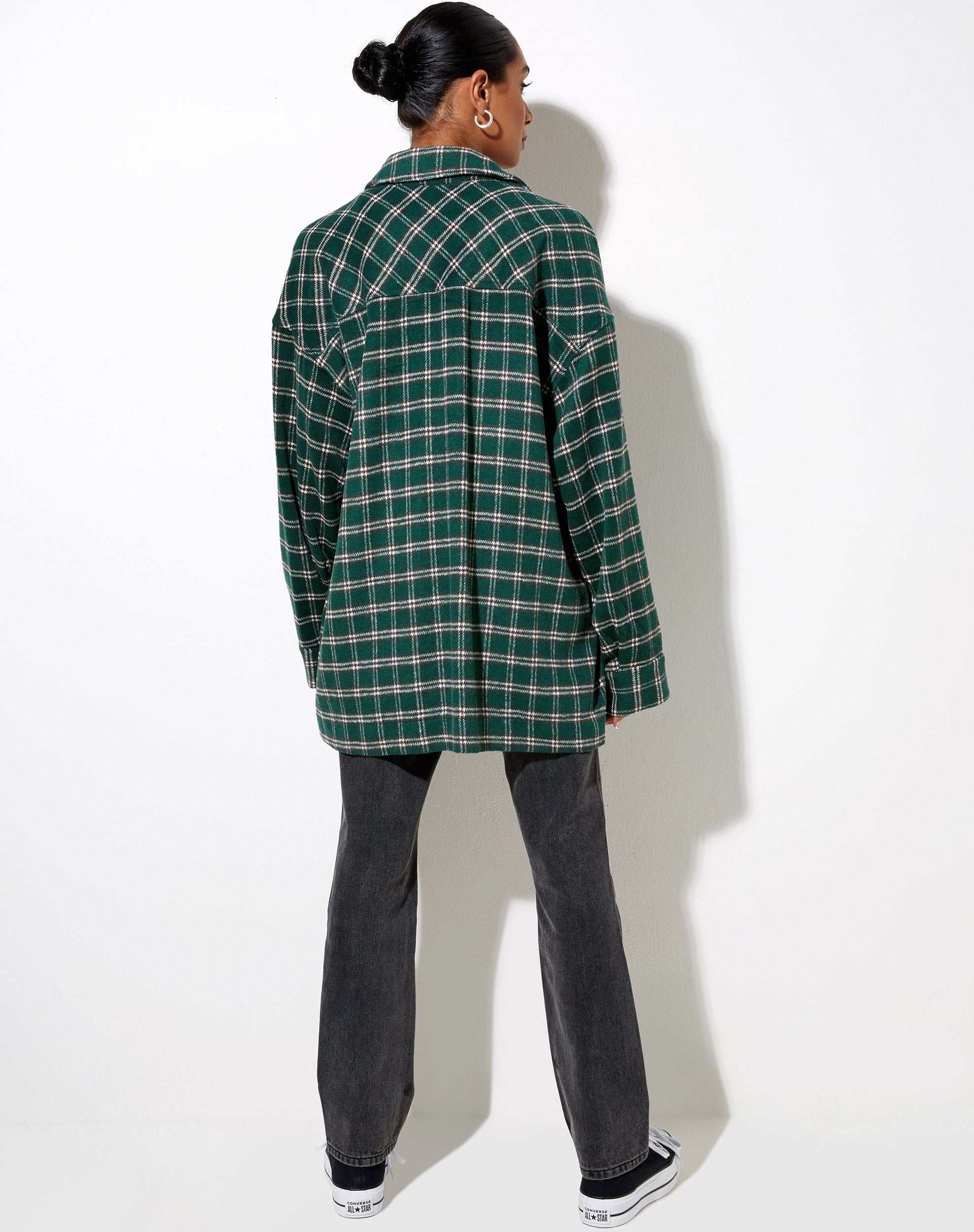 Imagen de Marcel Camisa a cuadros Negro y Verde
