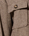 Pata de gallo Marrón