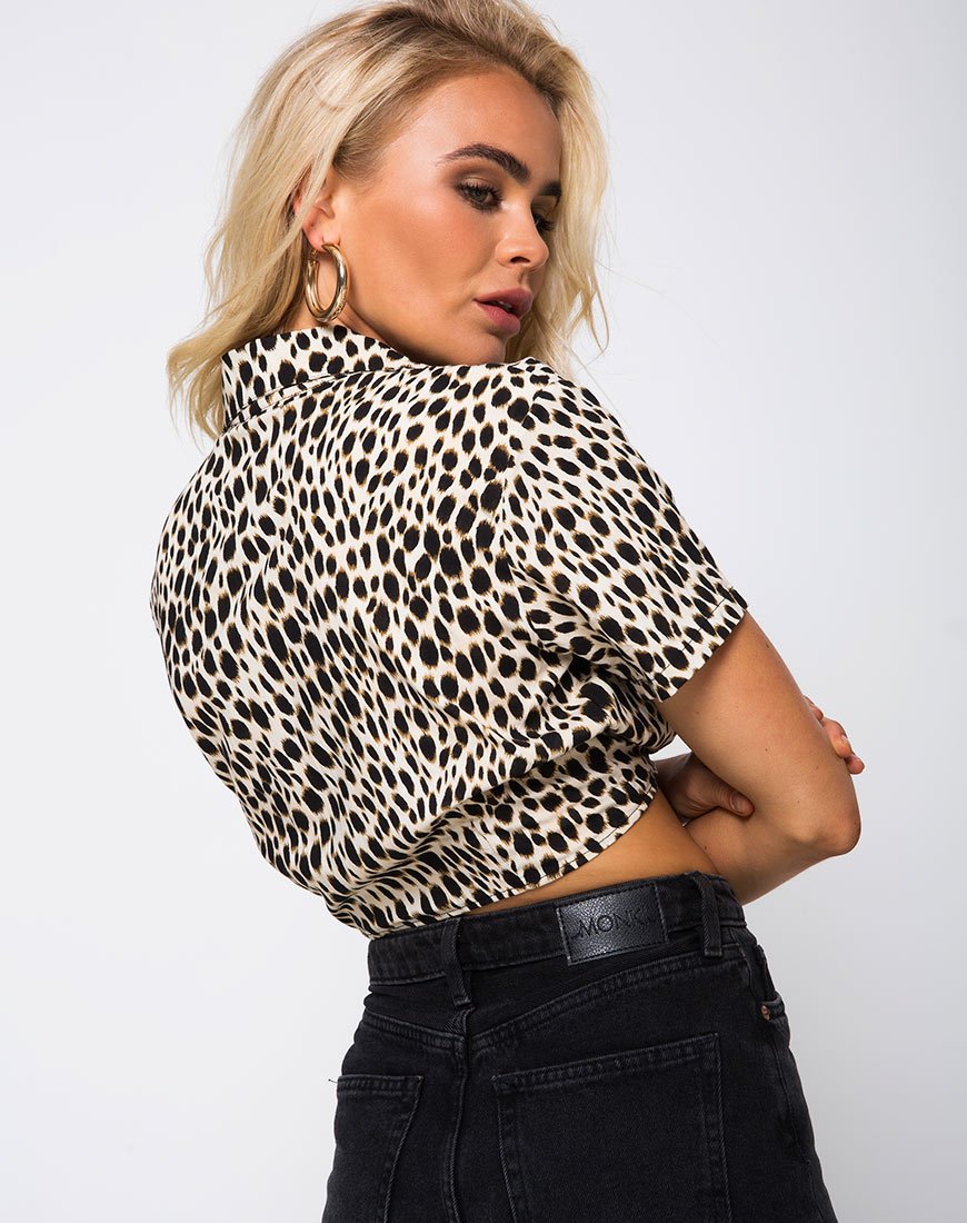 Top Marleigh de guepardo