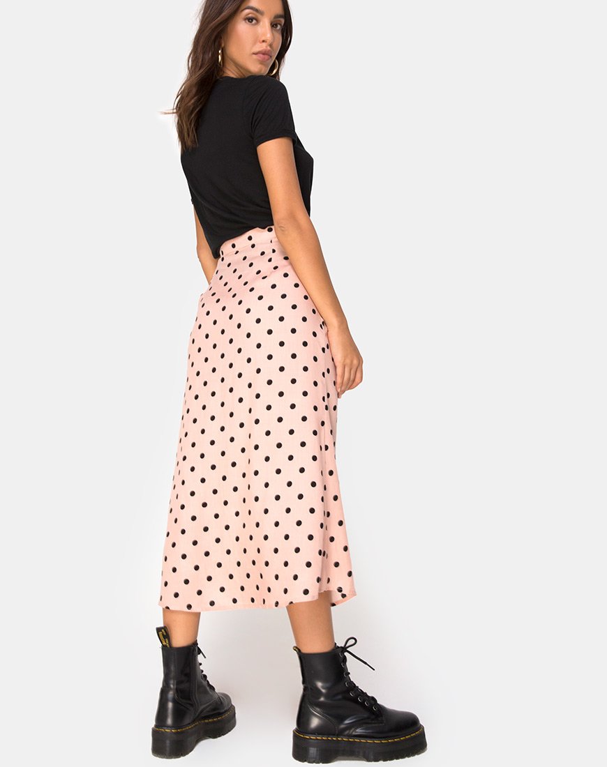 Imagen de Marni Falda Midi en New Polka Nude