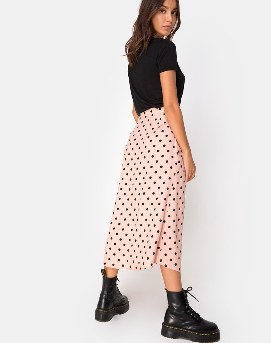 Marni Falda Midi en New Polka Nude