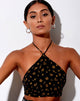 Imagen de Maudy Crop Top en Mini Astro Negro