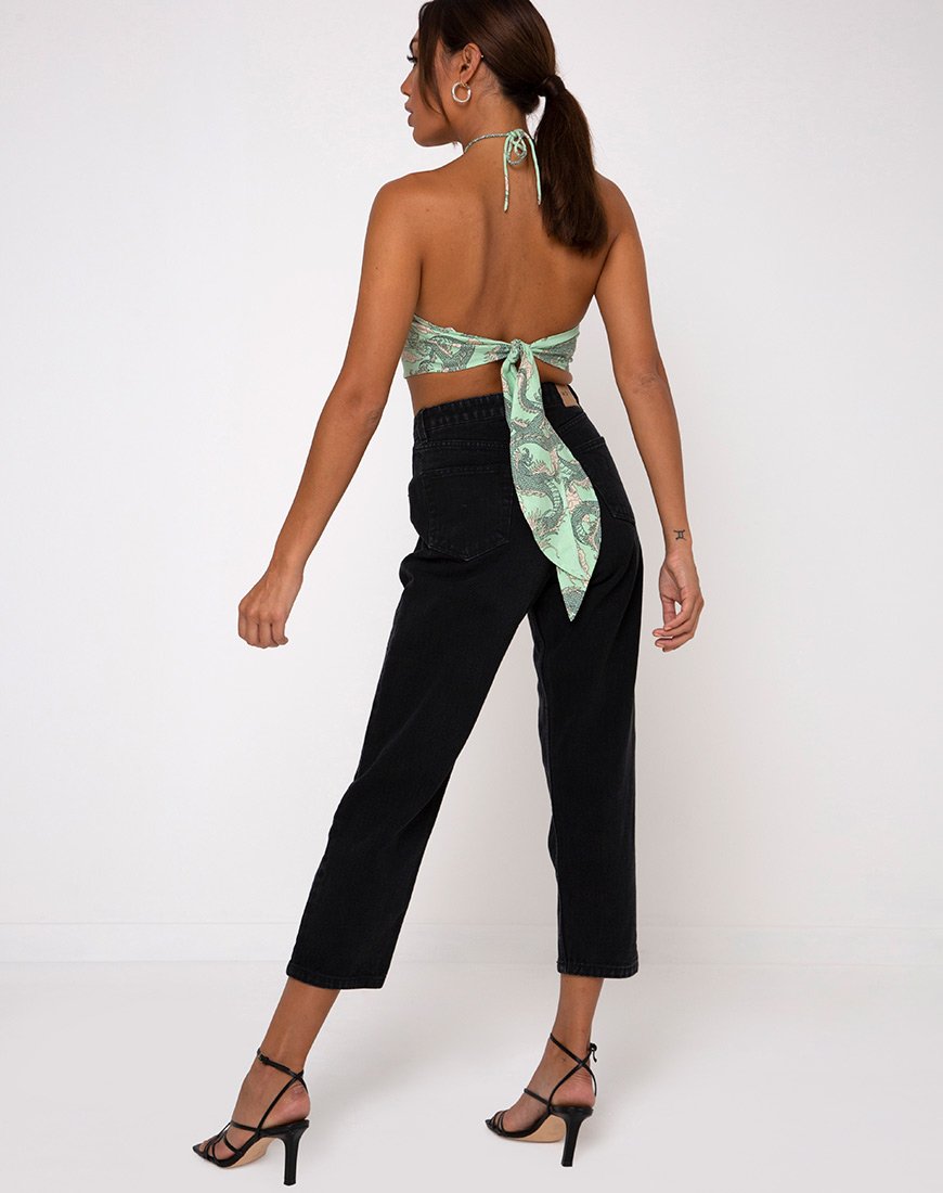 Imagen de Maudy Crop Top en Dragón Chino Neo Menta