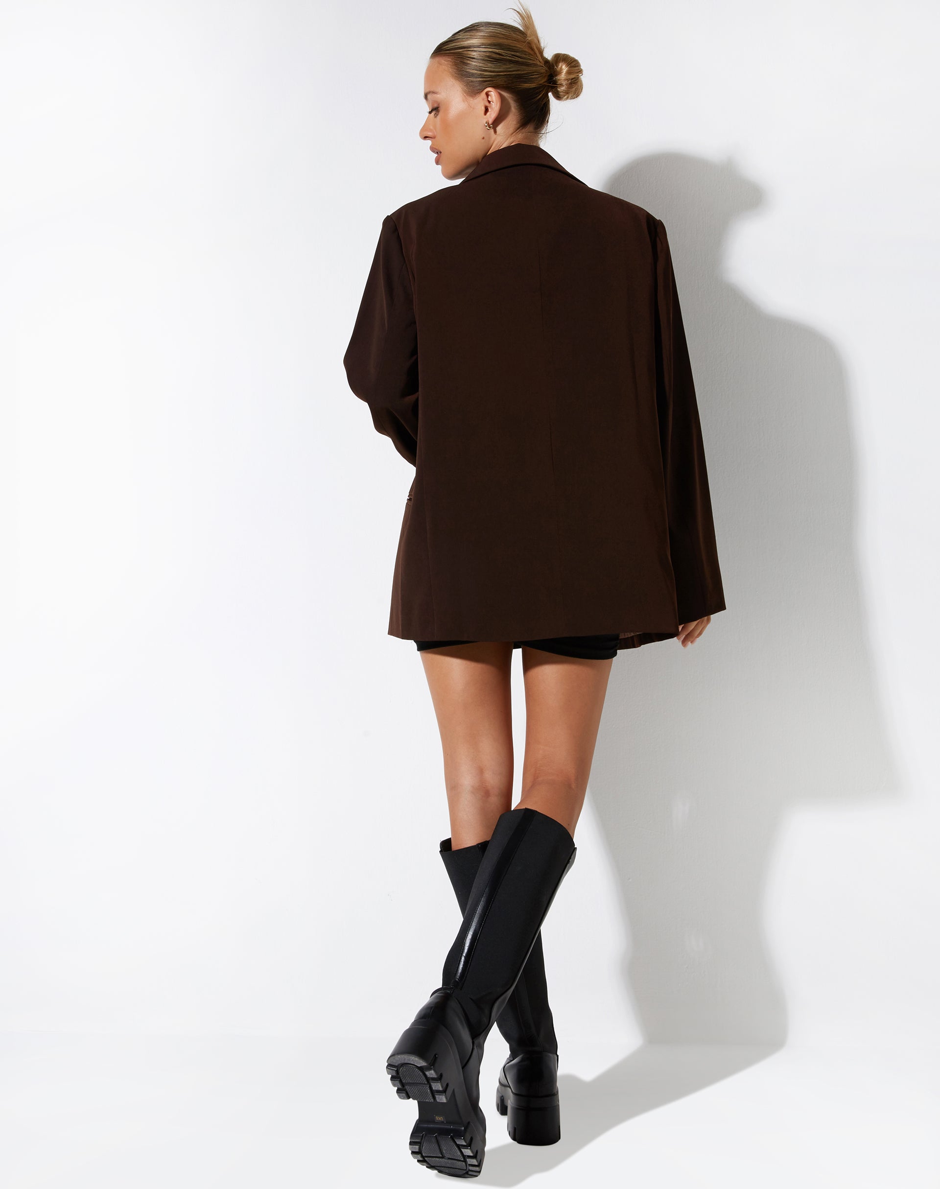 IMAGEN DE Mazaya Blazer en Tailoring Chocolate oscuro