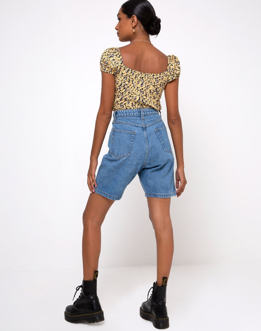 Imagen de Mazu Top en Mini Bloom Amarillo