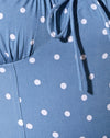 Patinadora Polka Azul