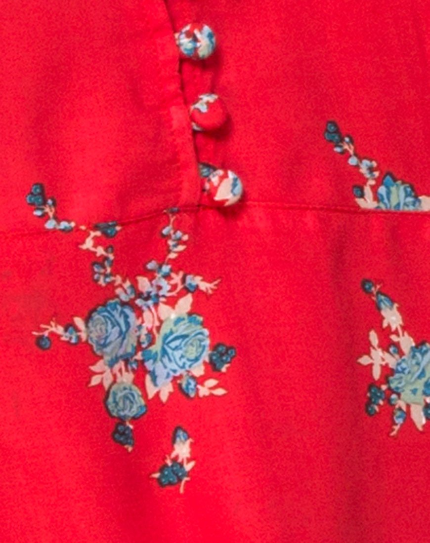 Imagen del vestido Meca en rojo rosa soi