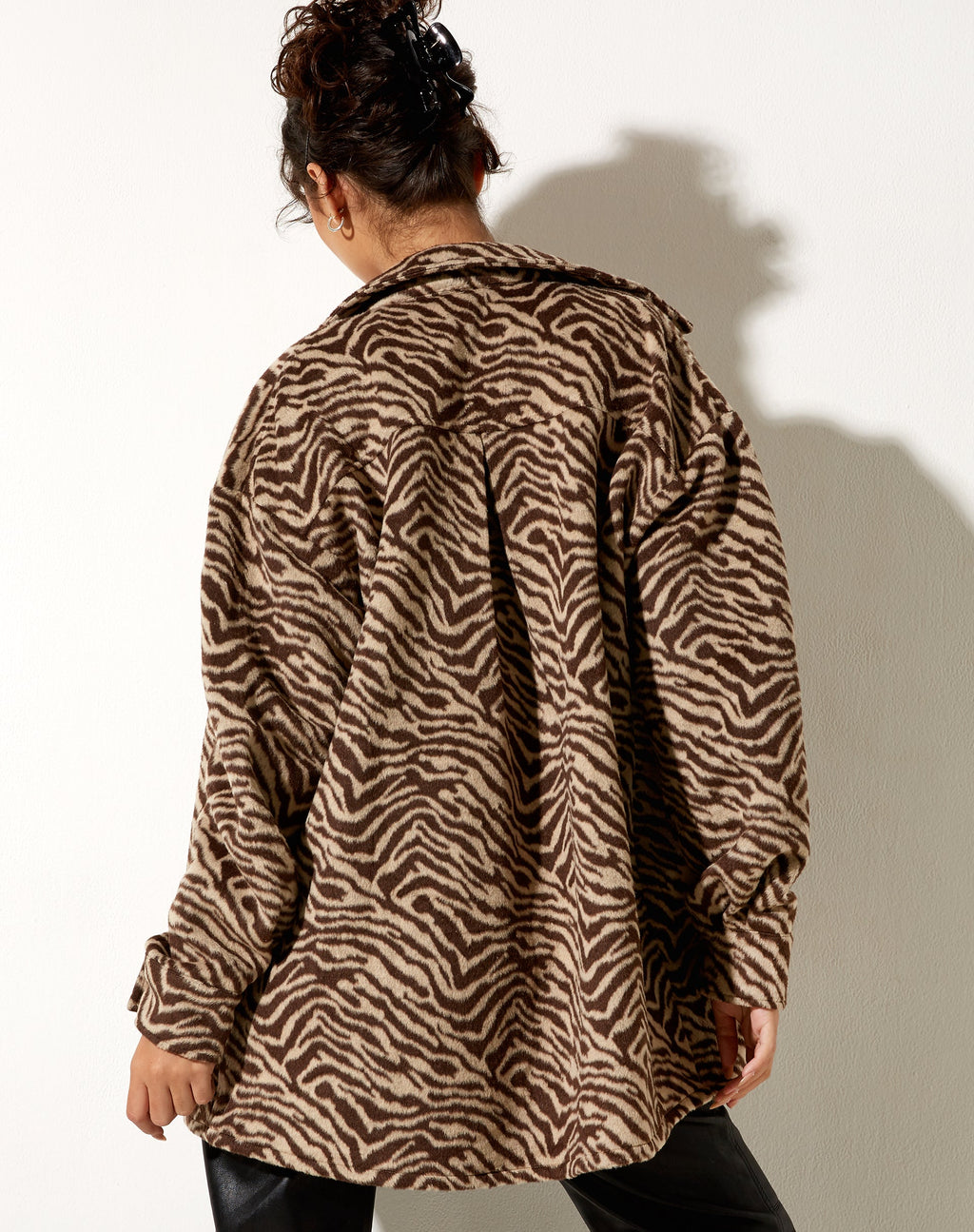 Camisa Medita Marrón Animal