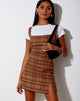 Imagen de Mehra Mini Dress in Brown Check