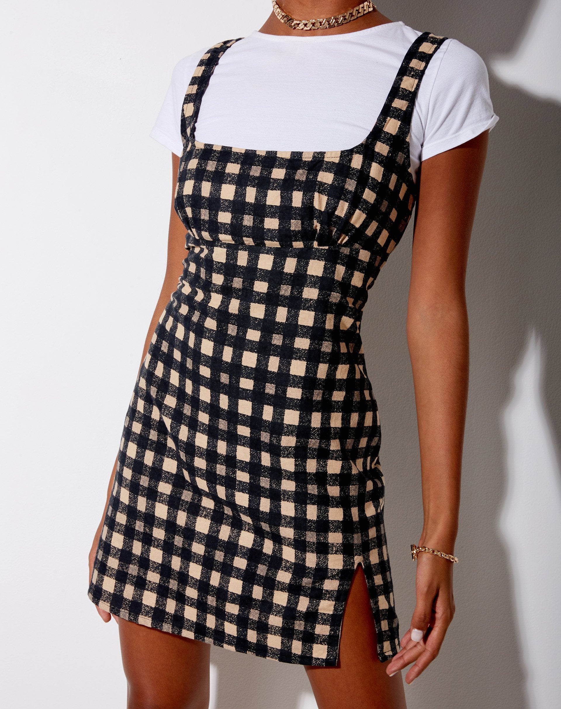 Imagen de Mehra Mini Dress in 90s Grunge Check