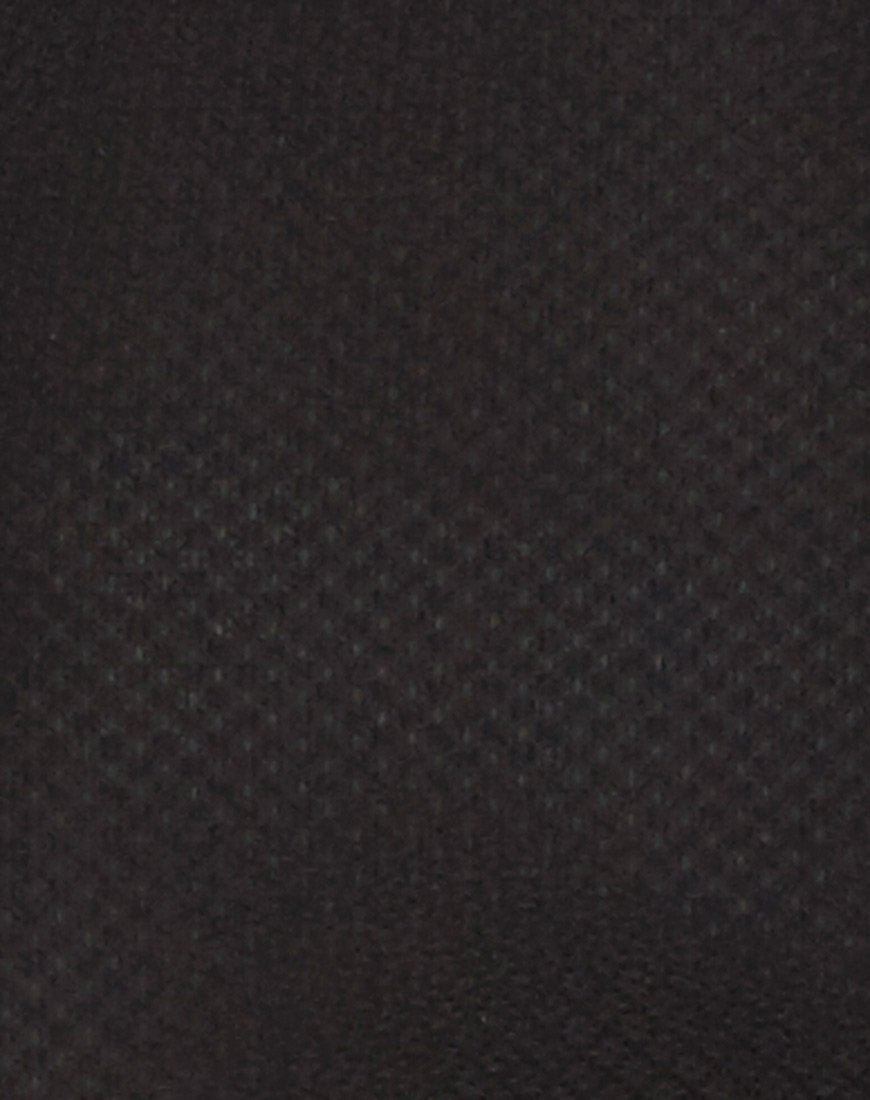 Imagen de Mellina Bodycon Dress in Mesh Negro