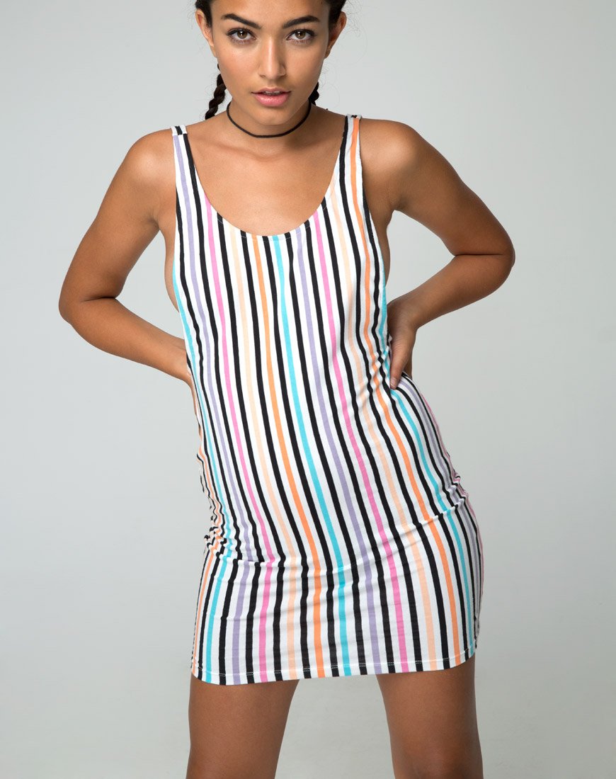 Imagen de Vestido Mergy en Candy Stripe Verano
